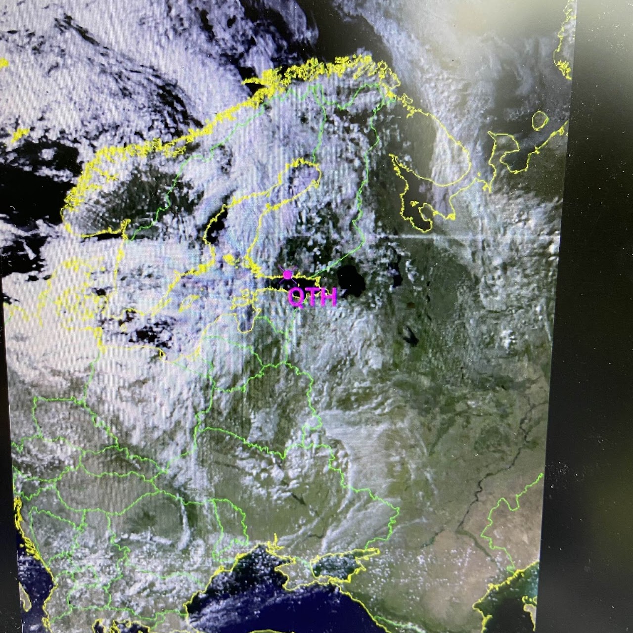 Weather satellite image received by Finnish_broskis